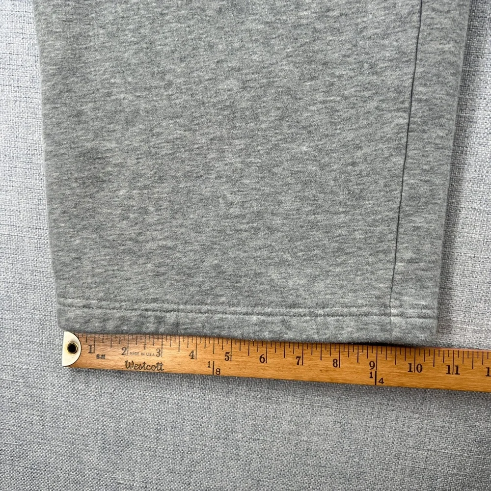 Nike Sportswear Open-Hem Fleece Sweatpants Mens XXL Light Gray Loose Fit Baggy